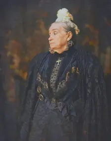 Julia Ward Howe, about 1890. Creator: Sarah Choate Sears