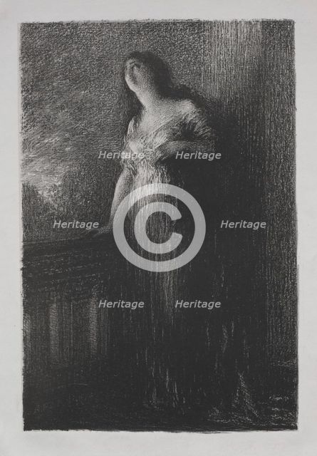 Juliat's Aria. Creator: Henri Fantin-Latour (French, 1836-1904).