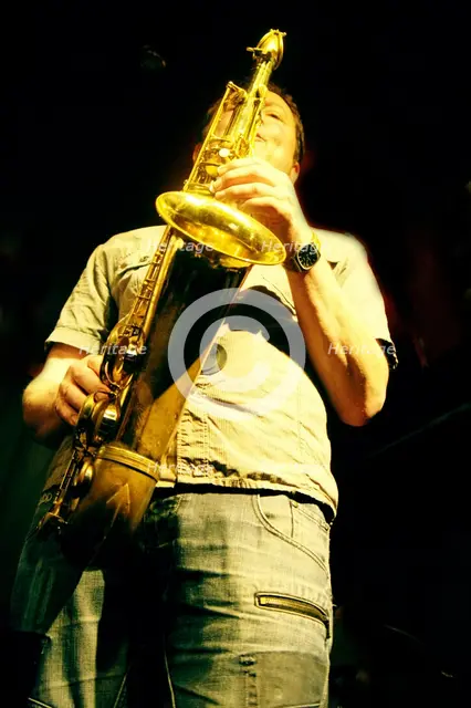 Julian Nicholas, Nigel Thomas Quintet, Verdict Jazz Club, Brighton, East Sussex, June 2023. Creator: Brian O'Connor.