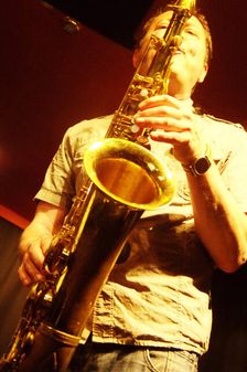 Julian Nicholas, Nigel Thomas Quintet, Verdict Jazz Club, Brighton, East Sussex, June 2023. Creator: Brian O'Connor