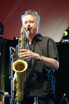 Julian Siegel, Love Supreme Jazz Festival, Glynde Place, East Sussex, 2015. Artist: Brian O'Connor