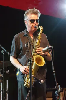 Julian Siegel, Love Supreme Jazz Festival, Glynde Place, East Sussex, 2015. Artist: Brian O'Connor