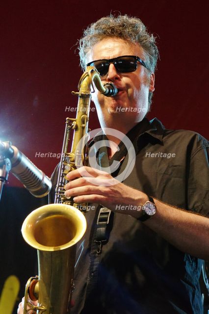 Julian Siegel, Love Supreme Jazz Festival, Glynde Place, East Sussex, 2015. Artist: Brian O'Connor.