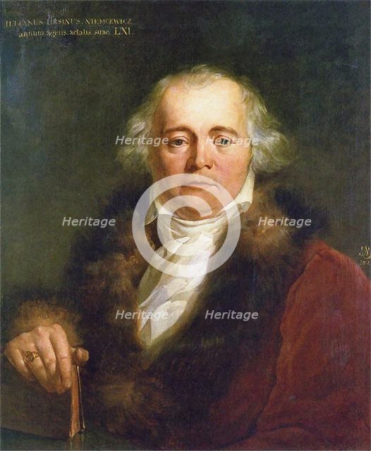 Julian Ursyn Niemcewicz (1757-1841), 1822. Artist: Brodowski, Antoni (1784-1832)