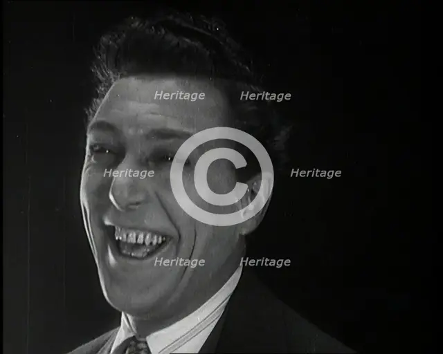 Julian Wylie the Producer Working With His Principle Actors Including Carl Brisson, 1920s. Creator: British Pathe Ltd.