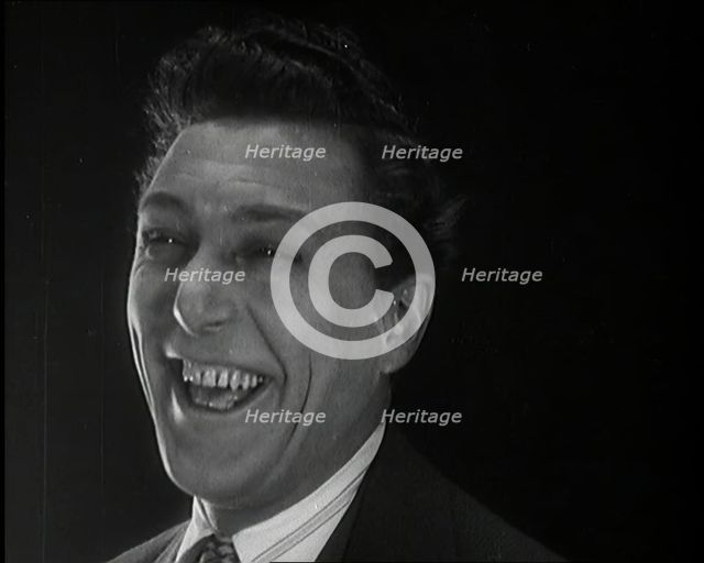 Julian Wylie the Producer Working With His Principle Actors Including Carl Brisson, 1920s. Creator: British Pathe Ltd.