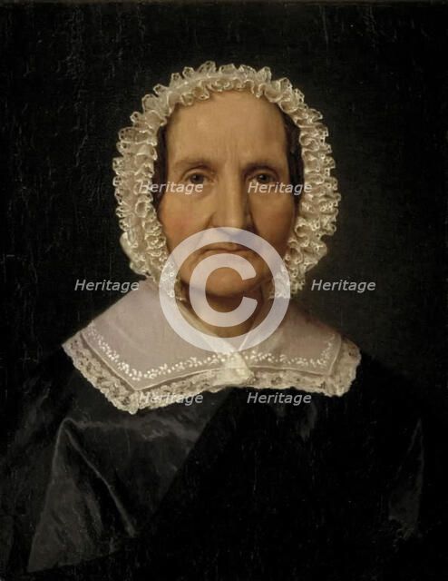 Juliane Dorothea Kobke, née Ratz, the Artist's Mother-in-Law, 1843-1846. Creator: Christen Kobke.