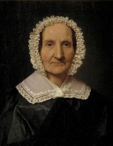 Juliane Dorothea Kobke, née Ratz, the Artist's Mother-in-Law, 1843-1846. Creator: Christen Kobke