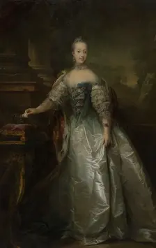 Juliane Marie, Queen of Denmark, 1762. Creator: Carl Gustaf Pilo