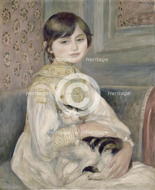 Julie Manet, 1887. Artist: Renoir, Pierre Auguste (1841-1919)