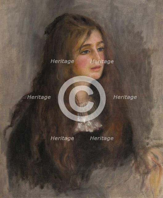 Julie Manet, 1894. Creator: Renoir, Pierre Auguste (1841-1919).