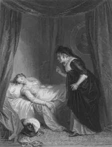 Juliet & the Nurse c1830s. Creator: E Smith