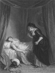 Juliet & the Nurse c1830s. Creator: E Smith