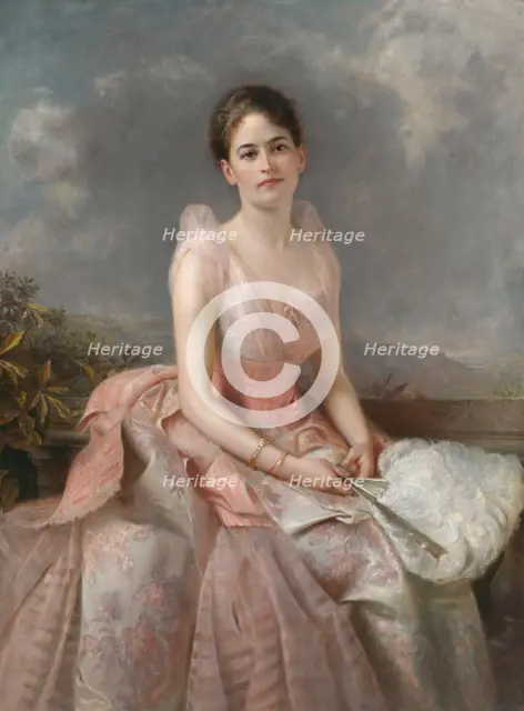 Juliette Gordon Low, 1887. Creator: Edward Hughes.