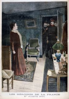 Juliette Dodu, heroin of France, 1896. Creator: F Meaulle