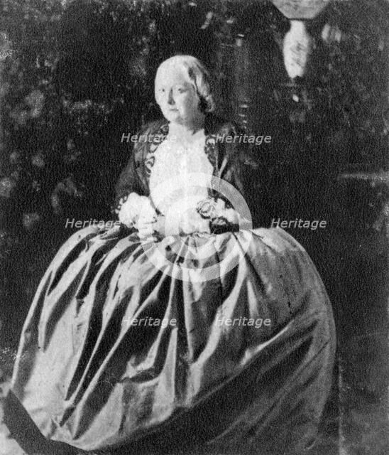 Juliette Drouet, French actress and mistress of Victor Hugo, 19th century. Artist: Unknown