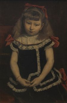 Juliette Quénel, c1870s. Creator: Edouard Agneessens