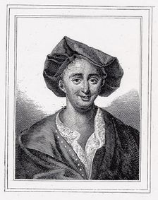 Julien Offray de La Mettrie (1709-1751). Artist: Schmidt, Georg Freidrich (1712-1775)