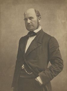 Julien Lemer, homme de lettres, 1855-1859. Creator: Nadar