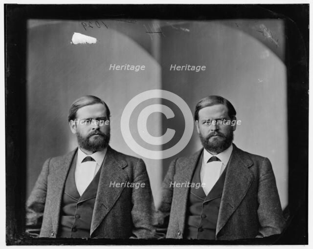 Julius Caesar Burrows of Michigan, 1865-1880. Creator: Unknown.