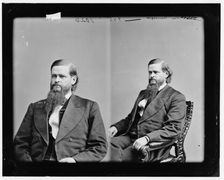 Julius Caesar Burrows of Michigan, 1865-1880. Creator: Unknown