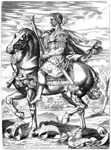 Julius Caesar, Roman general and statesman, 1st century BC (1882-1884)