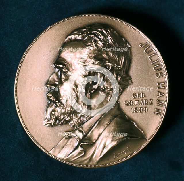 Julius Ferdinand Hann, Austrian meteorologist, c1921. Artist: Unknown