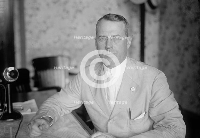 Julius Howland Barnes, President, U.S. Food Administration-Grain Corp., 1917. Creator: Harris & Ewing.