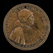 Julius II (Giuliano della Rovere, 1443-1513), Pope 1503 [obverse], c. 1506. Creator: Cristoforo Foppa