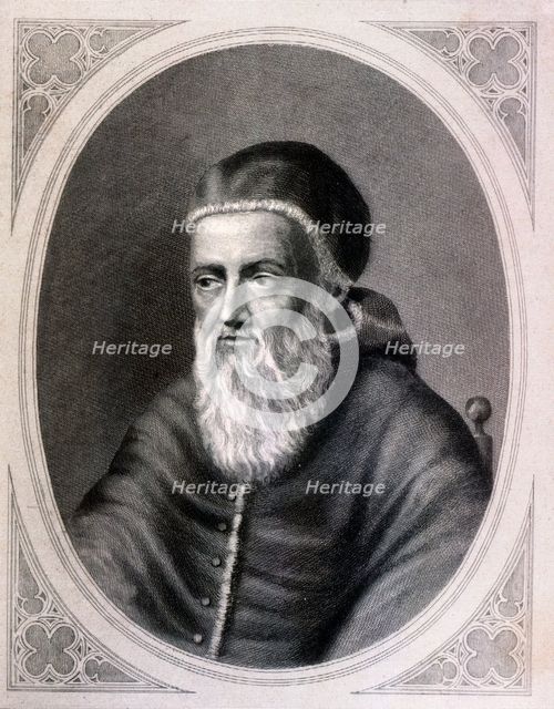 Julius II, secular name Giuliano della Rovere (1443 - 1513), Pope between 1503 and 1513.  Creator: Unknown.