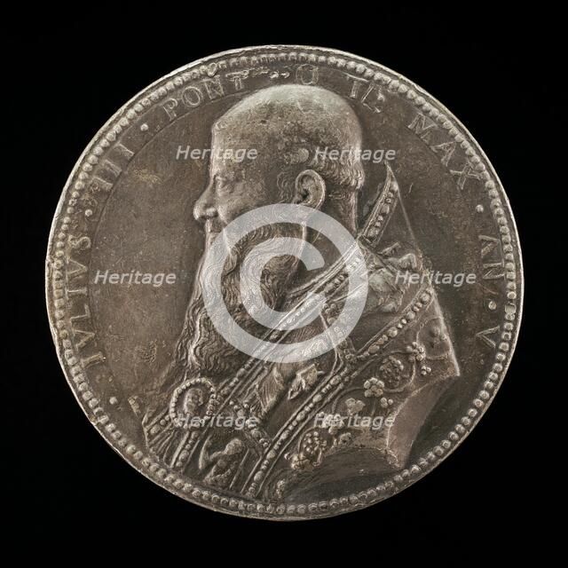 Julius III (Giammaria Ciocchi del Monte, 1487-1555), Pope 1550, c. 1555. Creator: Unknown.