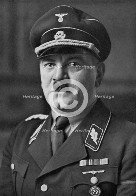 Julius Schreck, member of the SS and chauffeur of Adolf Hitler, 1933. Artist: Heinrich Hoffmann