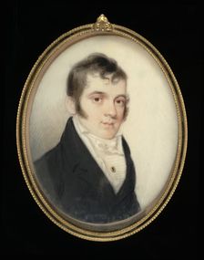 Julius White, ca. 1820. Creator: Anson Dickinson