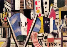 July 14, 1918 in Vernon Creator: Fernand Leger