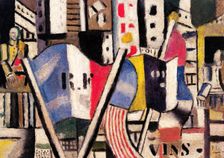 July 14, 1918 in Vernon Creator: Fernand Leger