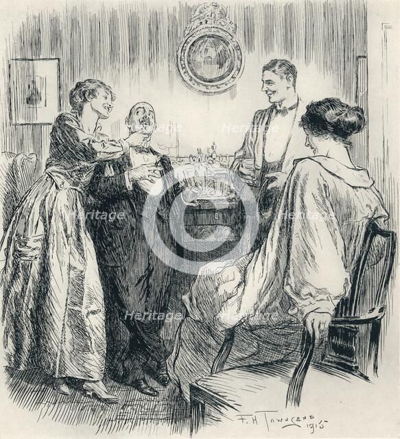 'July 1915 - Stage Six', c1920. Artist: Frederick Henry Townsend.