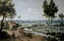 July. The hay harvest