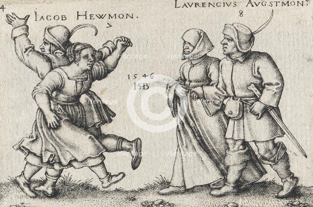 July and August, 1546. Creator: Sebald Beham.