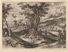 July and August, 1615. Creator: Aegidius Sadeler II