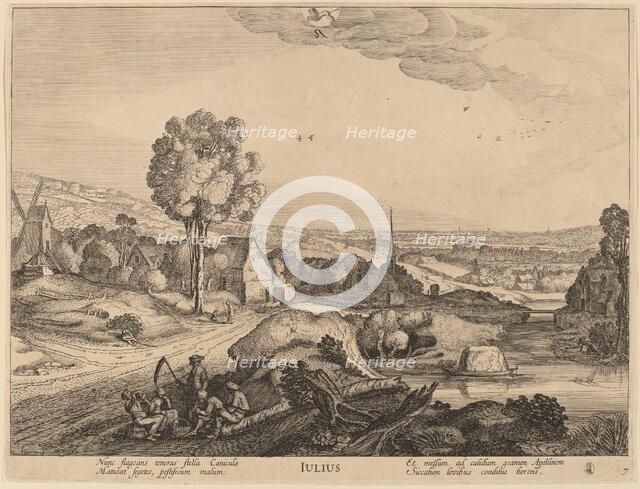 July. Creator: Jan van de Velde II.