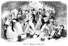 July - Down at Beulah c1840s.Artist: George Cruikshank