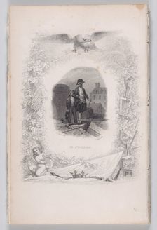 July Fourteenth from The Songs of Béranger, 1829. Creator: Melchior Péronard