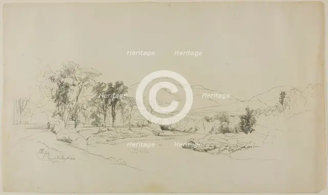 July - Mount Lafayette, N.H., n.d. Creator: David Johnson.