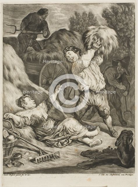 July, n.d. Creator: Cornelis Dusart.