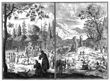 Jumala, Wirku-Accha. A deity of Lapland 1727-1738