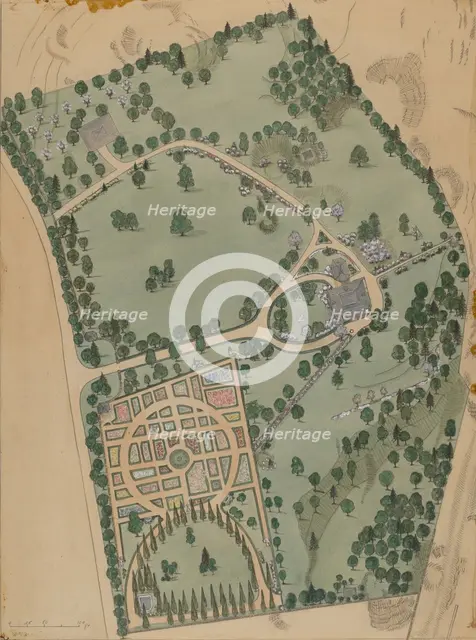 Jumel Estate, c. 1936. Creator: Virginia Richards.