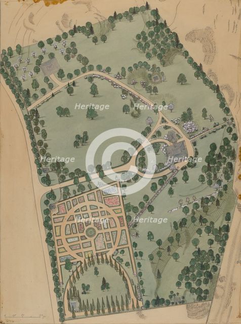 Jumel Estate, c. 1936. Creator: Virginia Richards.