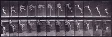 Jumping, 1872-1885. Creator: Eadweard J Muybridge