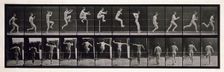 Jumping, 1872-1885. Creator: Eadweard J Muybridge