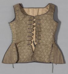 Jumps (Woman's Waistcoat), France, Mid-18th century. Creator: Unknown